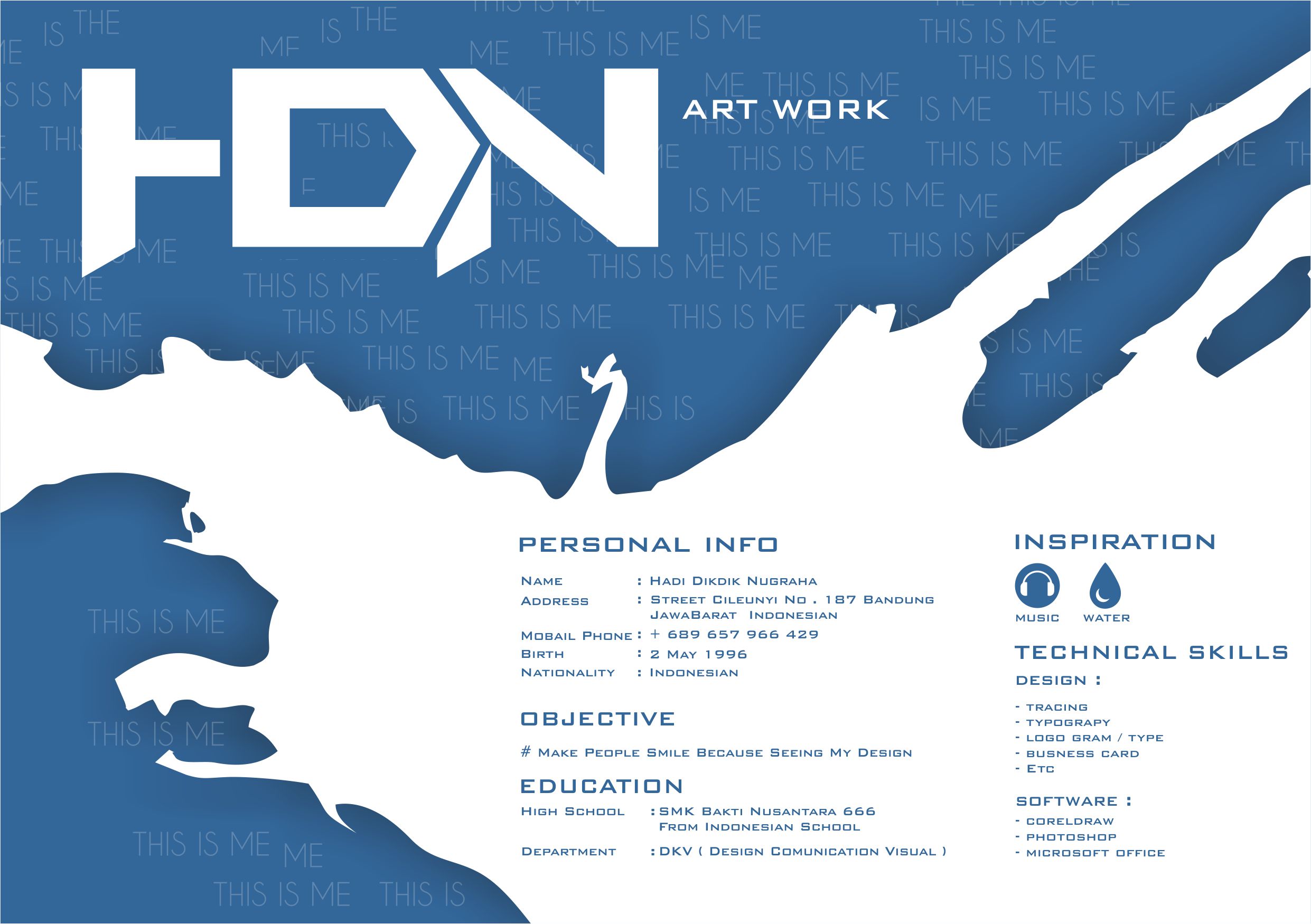 CREATE YOUR RESUME DESIGN JUST