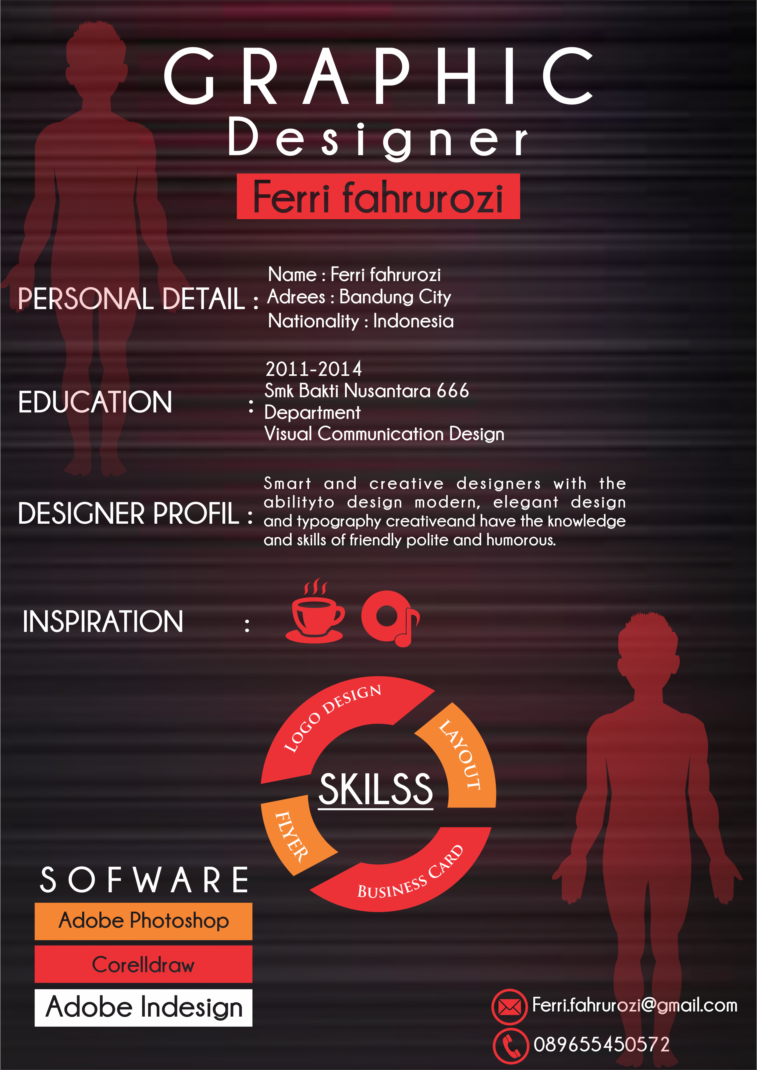CREATE YOUR RESUME DESIGN JUST