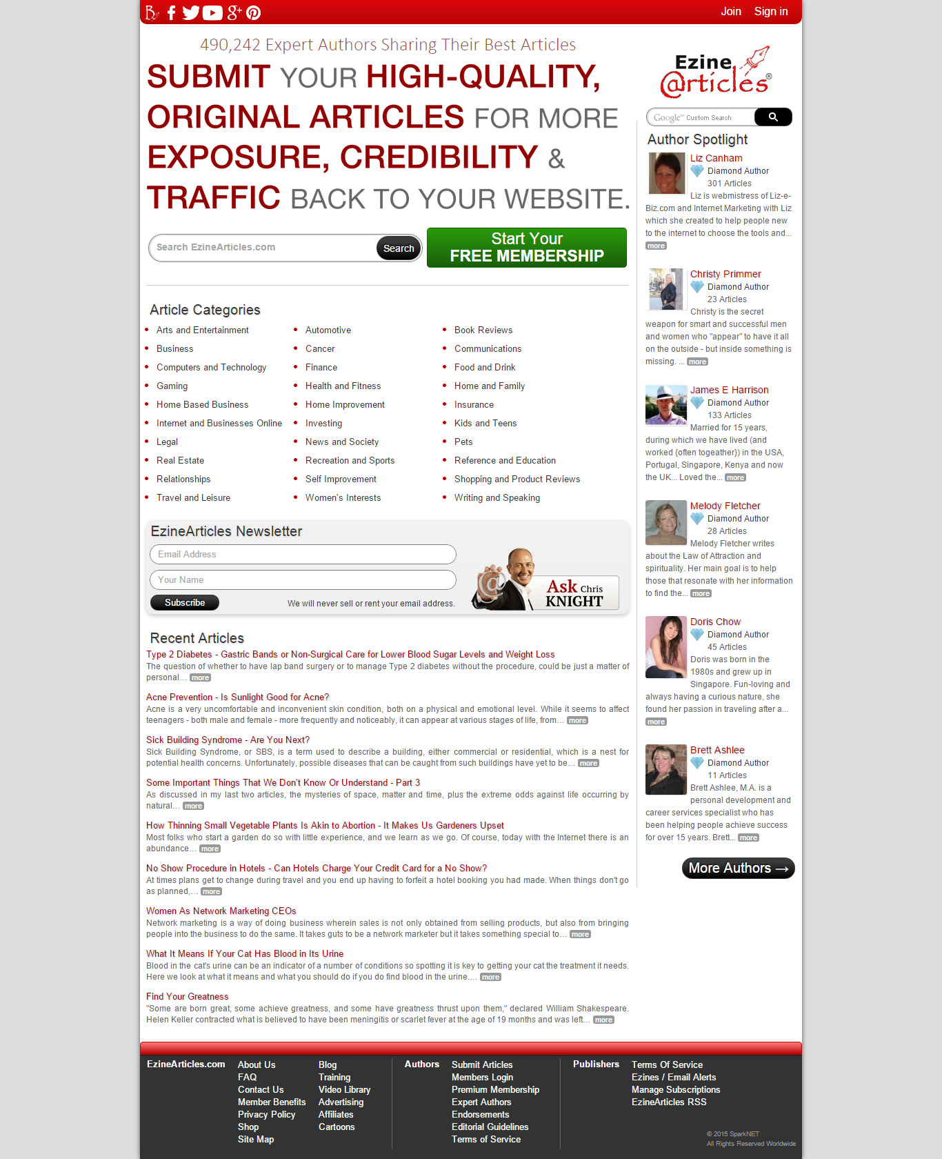 1000 words of Ezine quality content