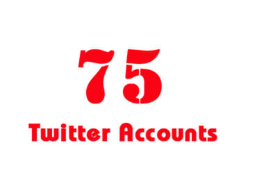 create twitter accounts around 75++ and assured professional twitter accounts