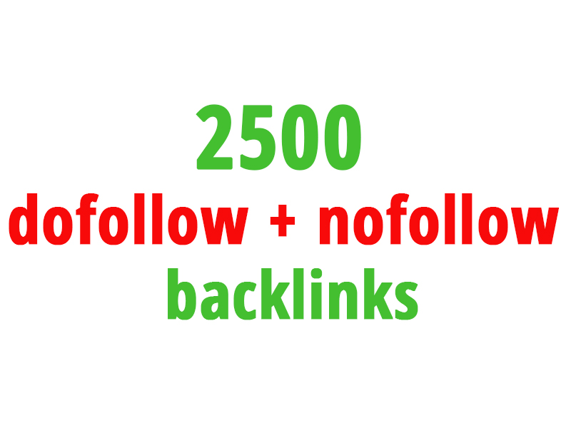 create seo backlinks to your website from 2500 sites