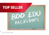 get 800 EDU seo links for your website through blog comments 