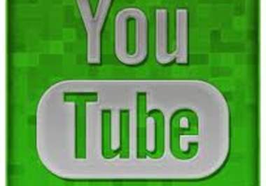 get you no less than 60+ Custom Positive Youtube Comments + 70 like and 200 views for your video