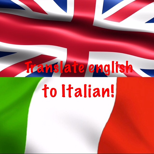 Translate english to italian 500 words