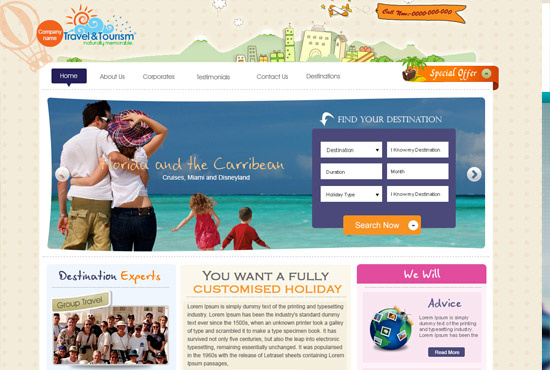 I will design a creative and stunning website for