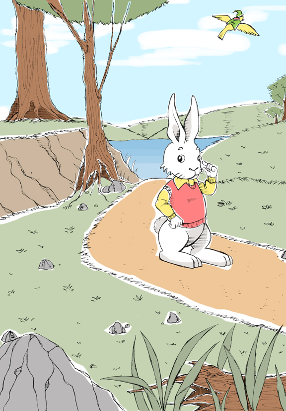 I'll draw a hand-drawn illustration