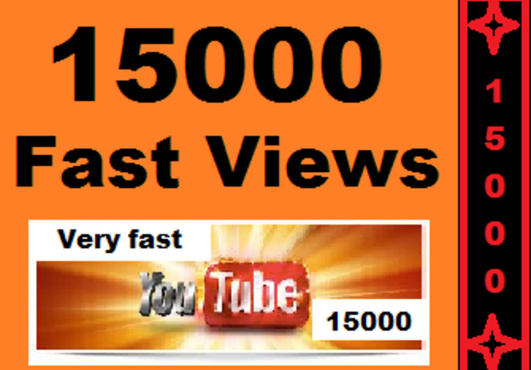 give 15000 youtube views, 20 likes 20 favorites and 15 subscribers