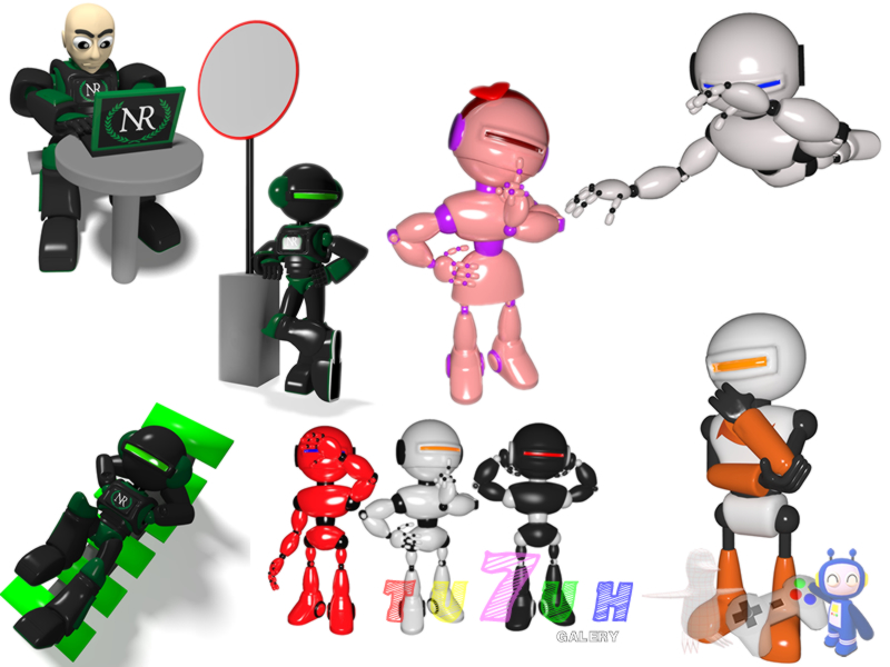 Create  3D character