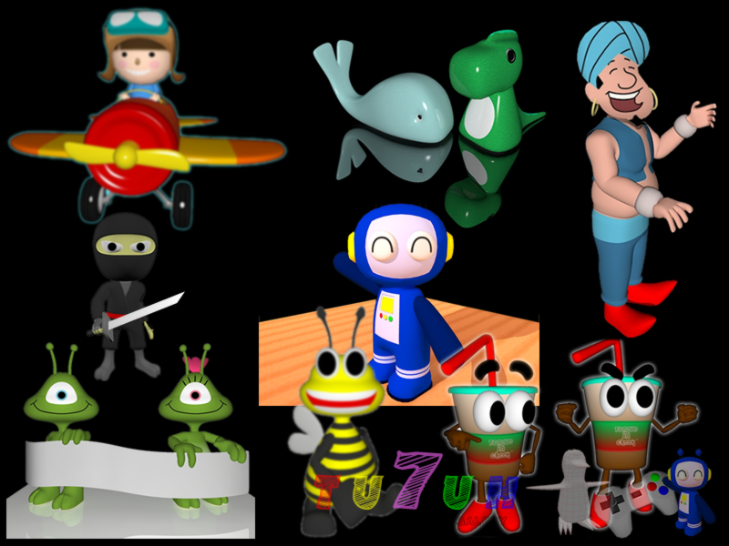 Create  3D character