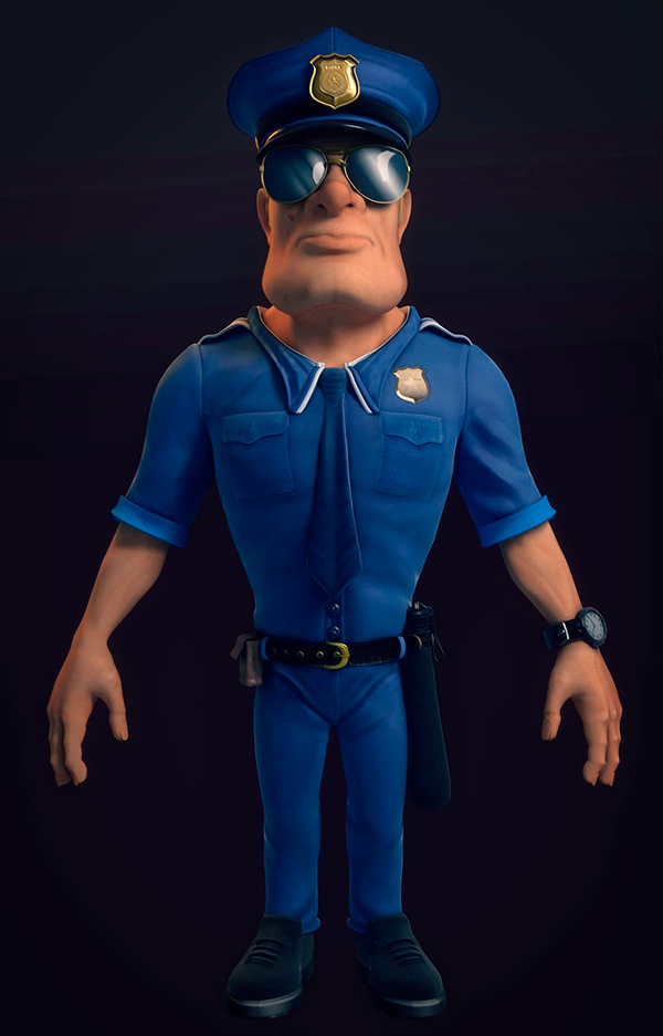 do cute cartoon 3d characters