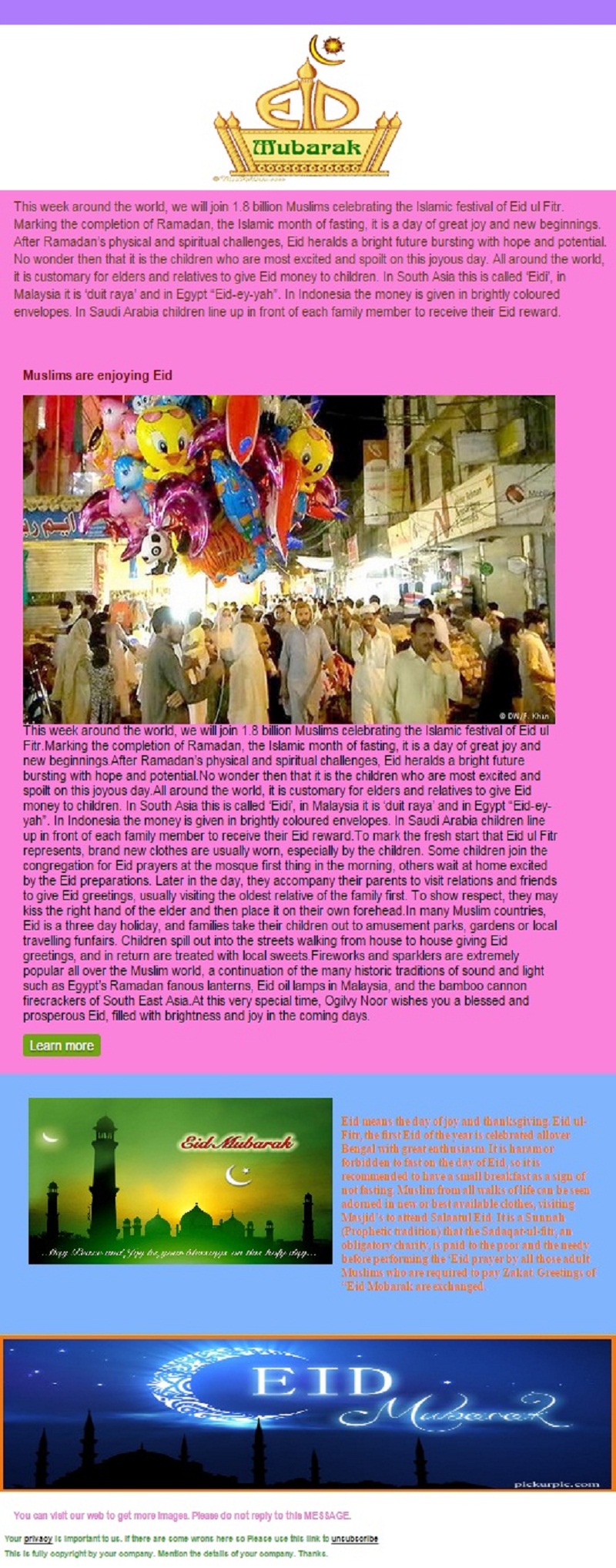 I will design responsive html email template