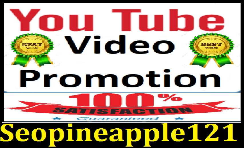 YouTube Video promotion Marketing with Super fast services