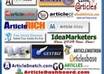 Give you my best list of 1,700 unique auto approve article directories for article marketing robot or Demon