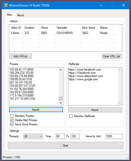 MotionDemon V3 - Generate Unlimited Dailymotion Views FOR LIFE