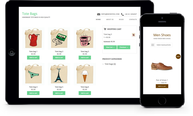 I will create your SEO Online Store  with MobiFOR