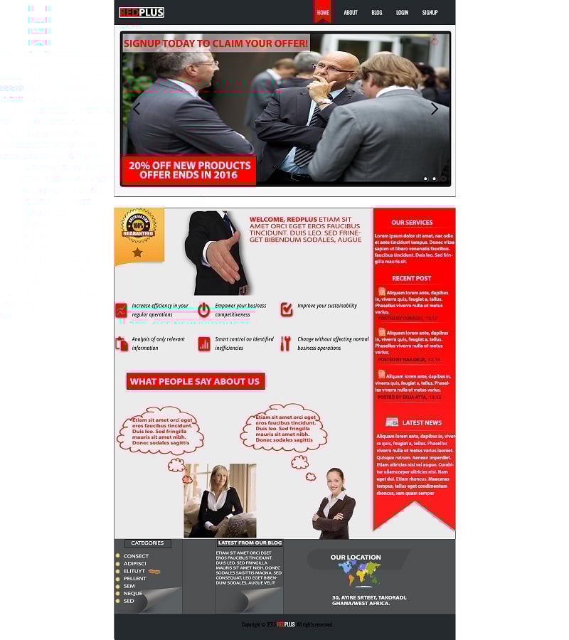 Get your Highclass professional Web Design here