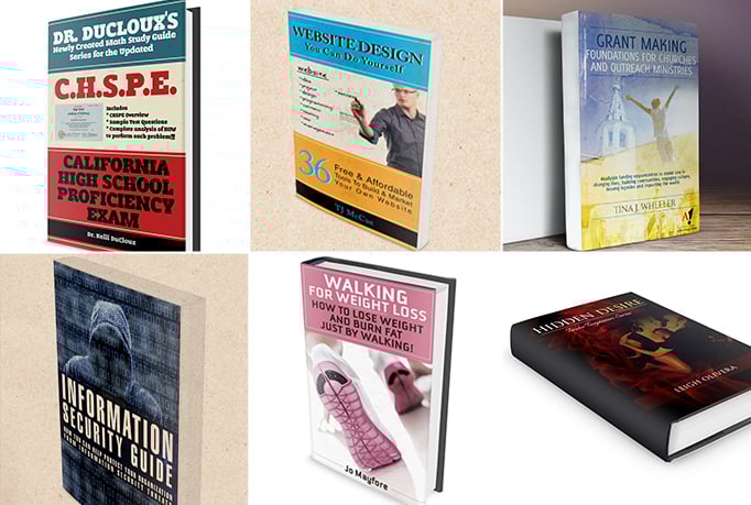 design your professional ebook and kindle cover 