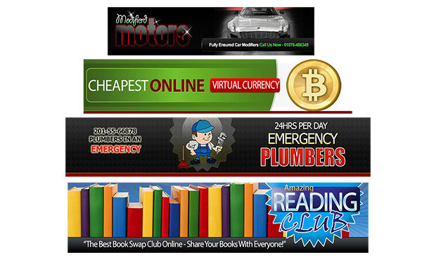 create and design an Attractive Banner or Professional Header to Promote your Website