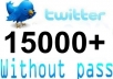 ★ increase 15,000+ real twitter followers to your account just within 24 hours without your password ★