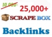 ★ create Massive 25000 Blog Comment Backlinks With Scrapebox , Fresh AA List Everyday, Boost Your Ranking ★