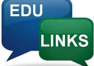 create you 50 or more edu and gov backlinks, links from edu and gov are held as a premium for search engine results and raising your site