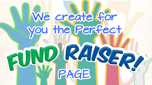 create you a perfect fundraiser page