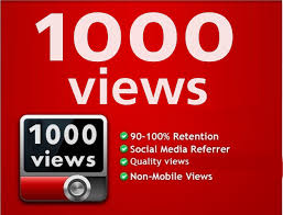 1000+ *90-100*% percent High Retention Youtube Views Long Watchtime Absolute-Retention Views