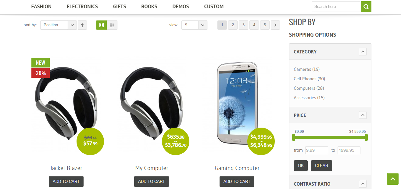 2 Responsive Magento theme and installation
