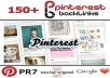 make 150 Pinterest Backlinks, 150 Incoming from PR7 Domain Best Social Media Signals to Boost Google Rankings and Traffic, Social Signals 