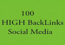 create 100 social media backlinks to increase your Search Engine Results Page 