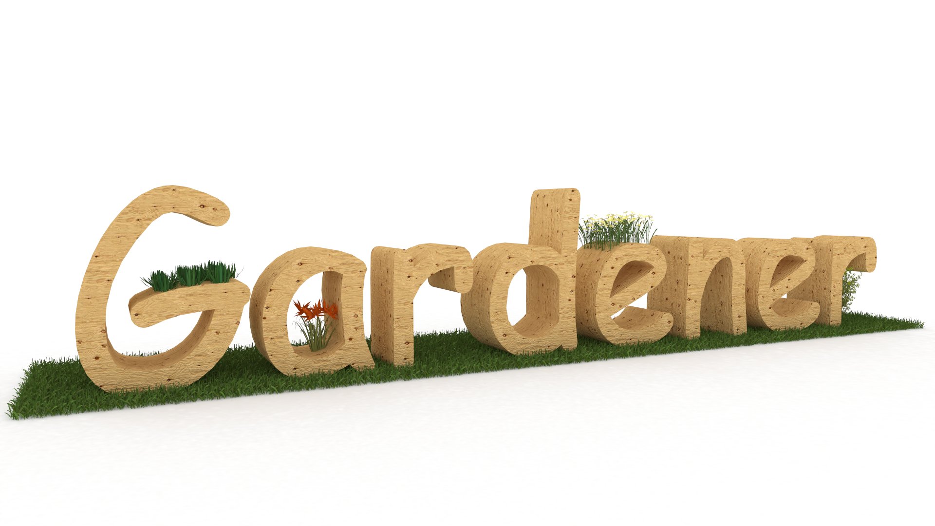 I will do a FRESH and Stunning 3d Text design
