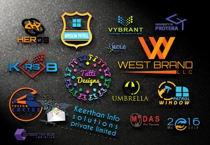 I will do Amazing 3D LOGO Unlimited revisions free