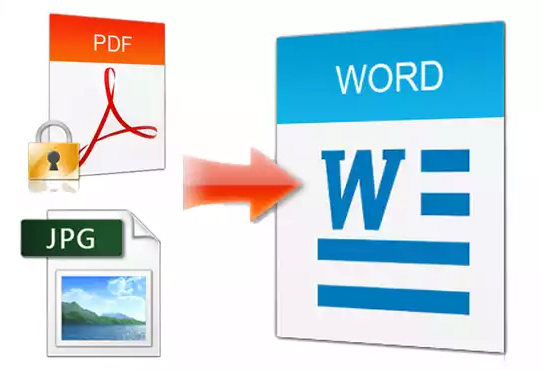 i will type convert or rewrite PDF, image scanned 25 Page ...