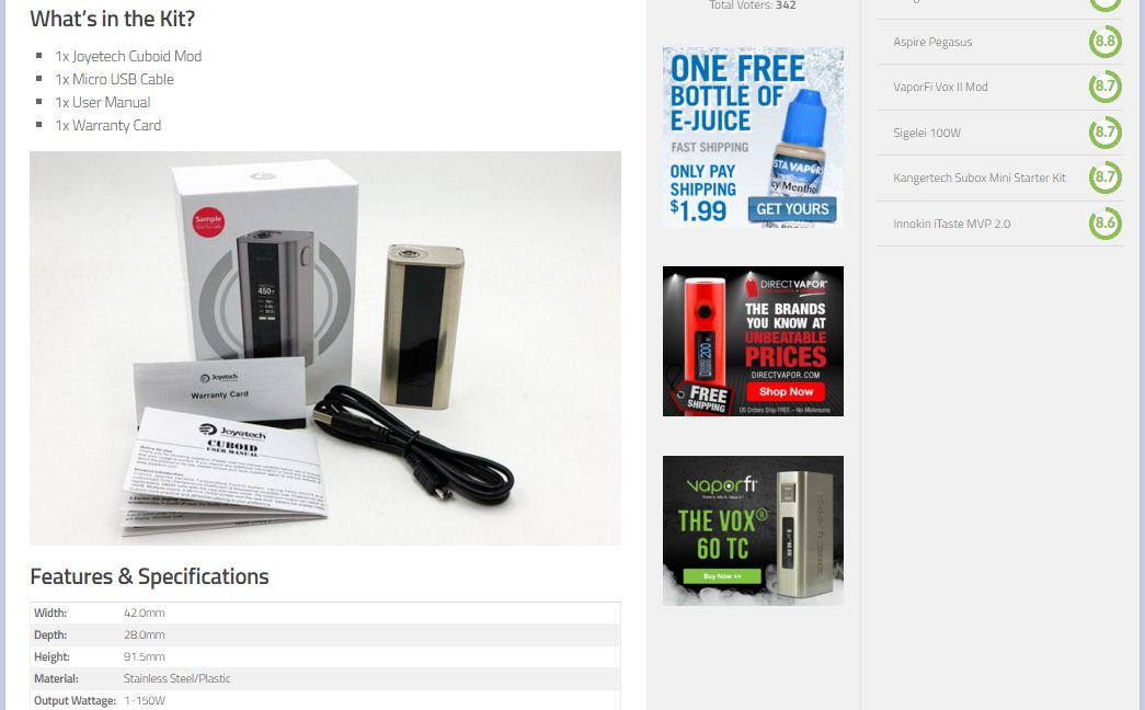 I will post your Guest post on my Vaping website!