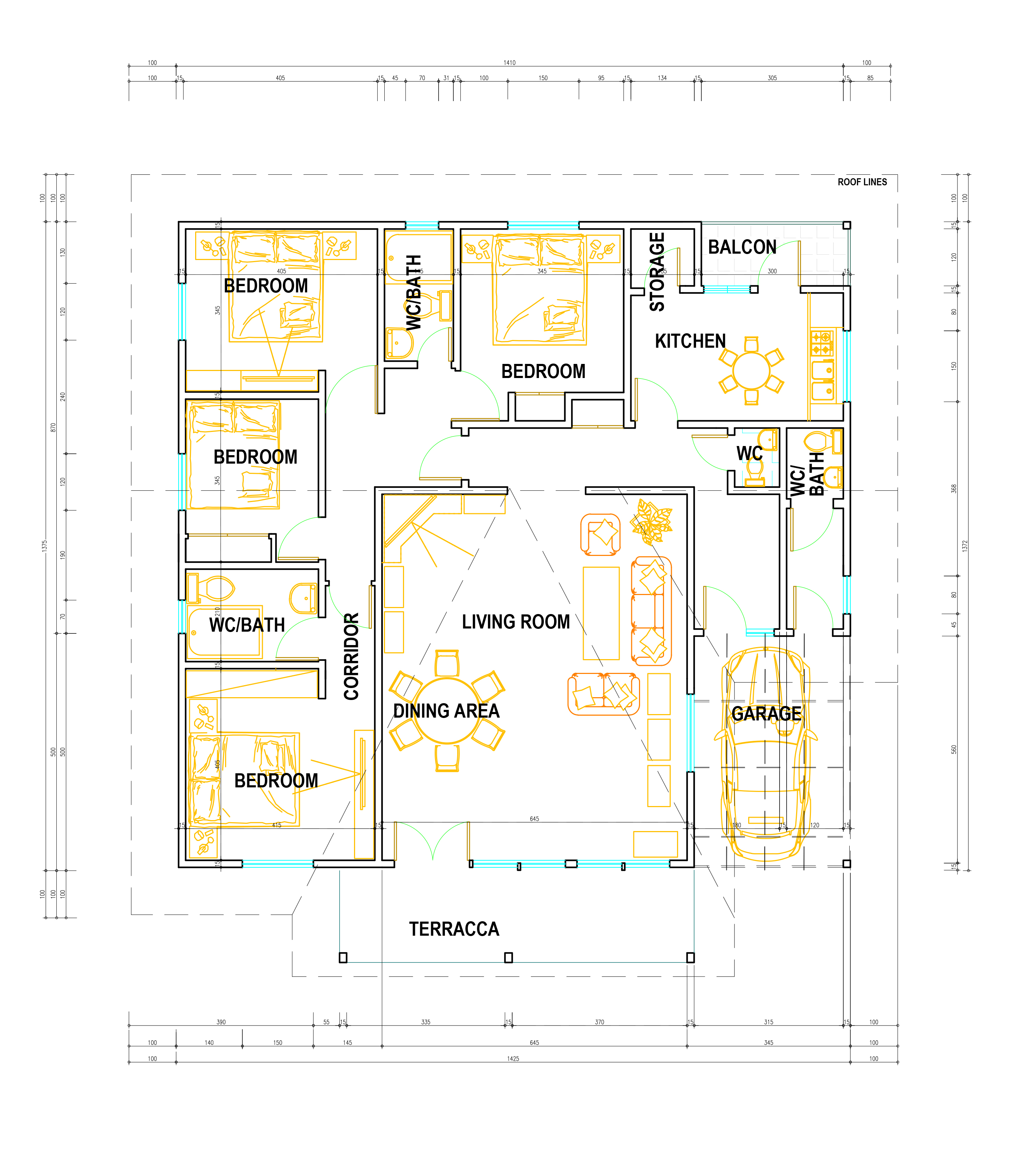 Architectural Floor Plan Design