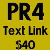 give permanent backlink PR 4 blog