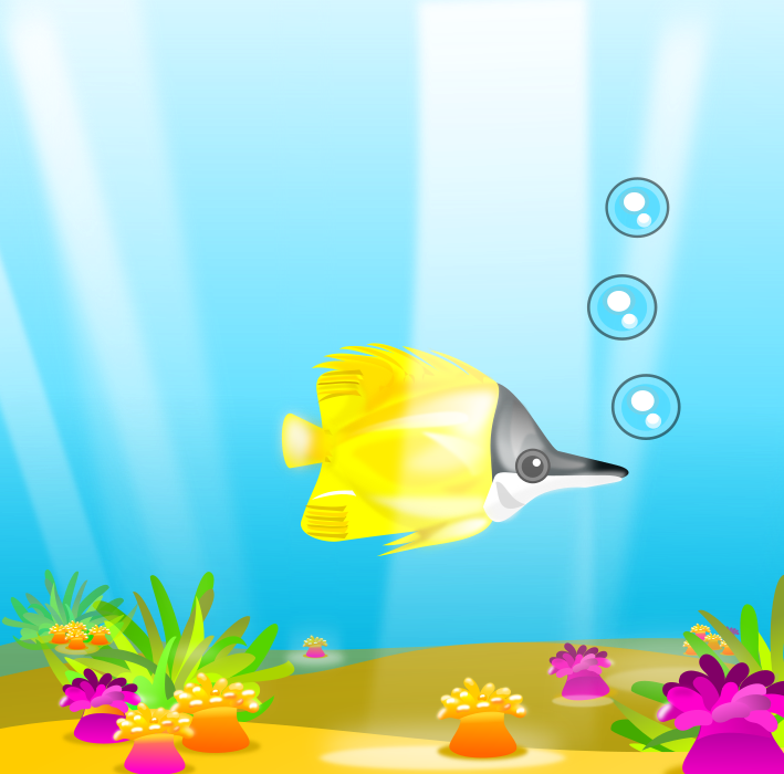 Create and Vectorise Two Background for a Game or Sma...