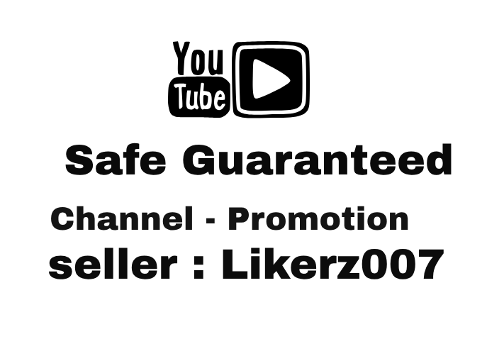 Receive Real and Organic For Channel Promotion With Safe Guaranteed