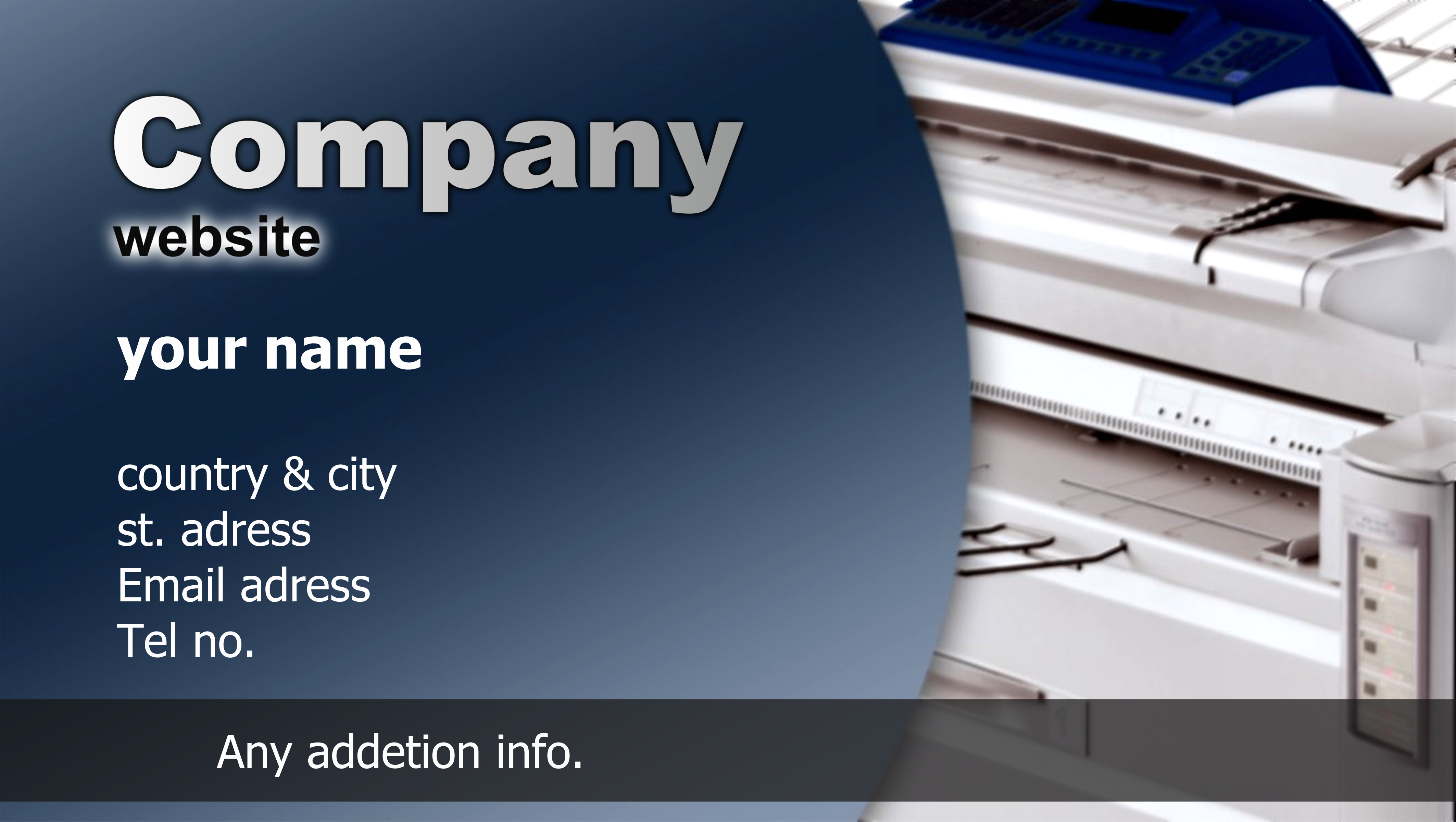 I will design professional business card 