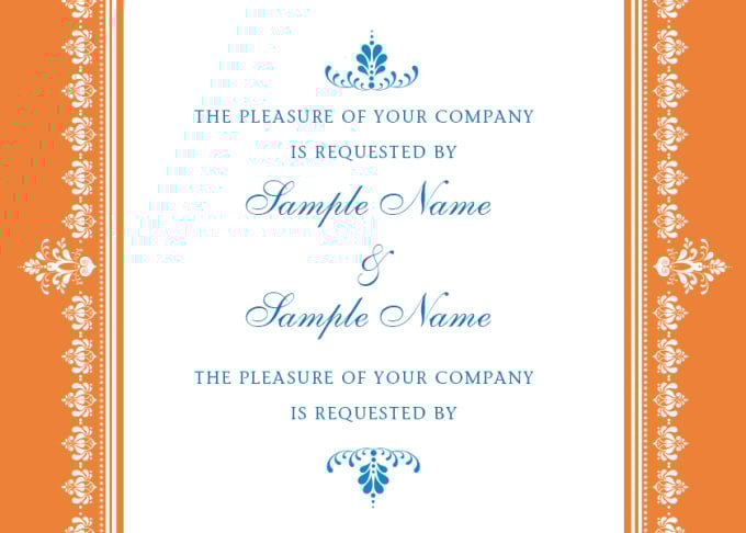 create the most Elegant Wedding Invitation
