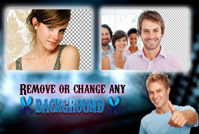 I will remove or change any background professionally