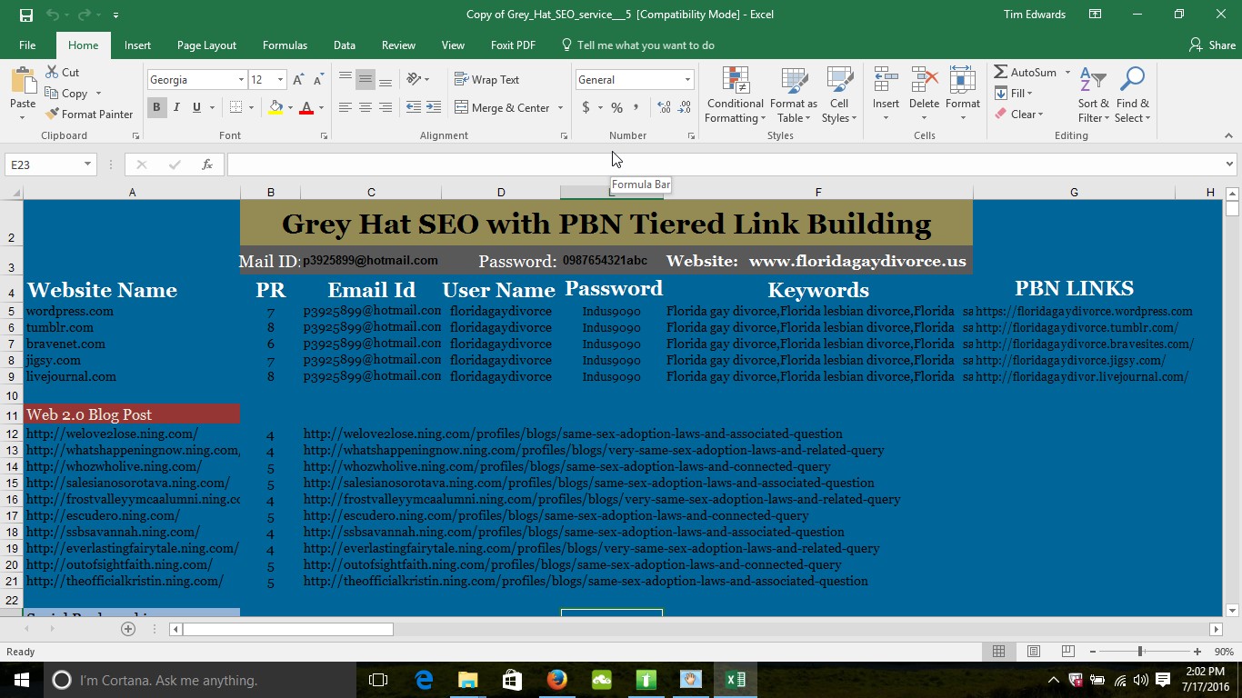 Google First Page Strong Backlinks Built Right
