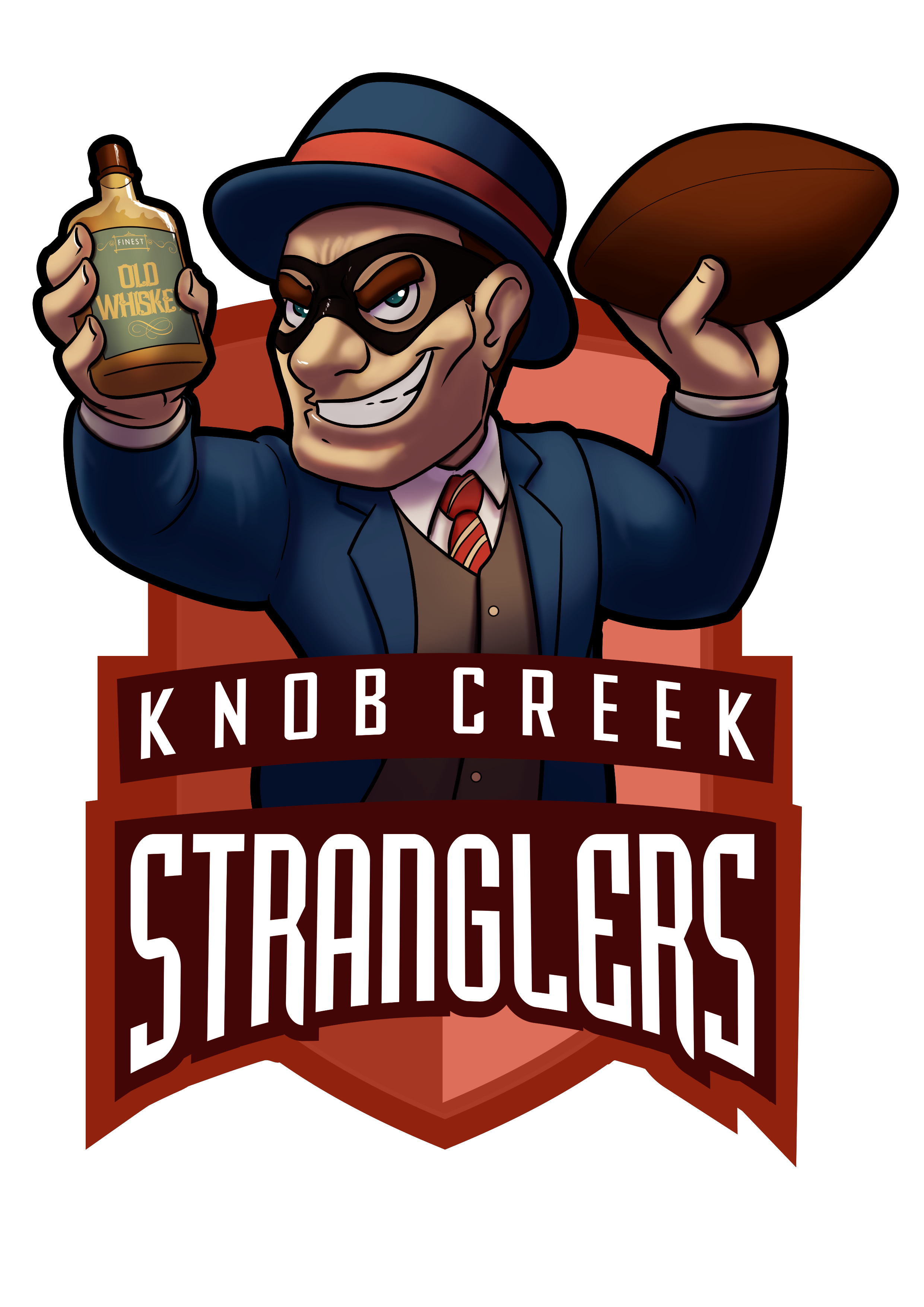 I will draw a cartoon character for your project