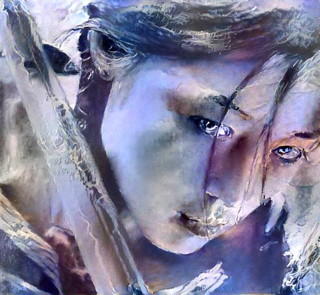 Make a gorgeous original painting in electronic form