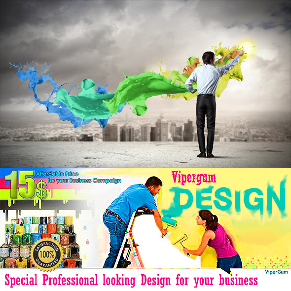 Design Logo Banner Cover for Business