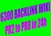 build 6300+ verified wiki backlink PR2+ edu and gov backlinks + Delivered in 24hours