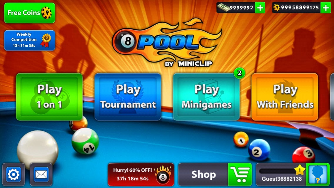 Give You 50M 8 Ball Pool Coins for $5 - SEOClerks