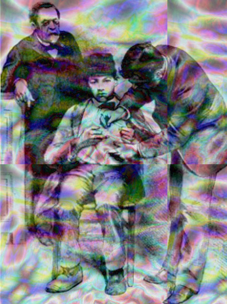 Will nicely repaint your picture using photoshop