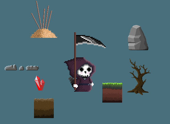 Pixel Art Illustrations