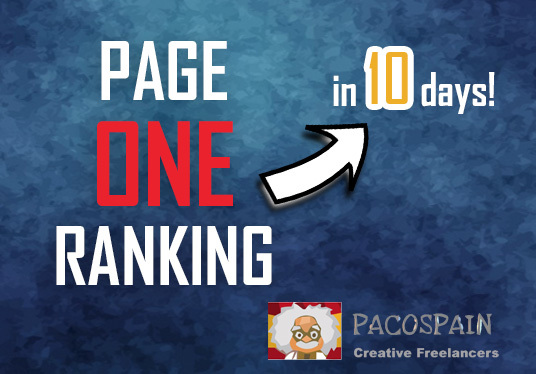 Get you Page 1 ranking in 10-15 days! + FREE 300 daily visitors for 30 days